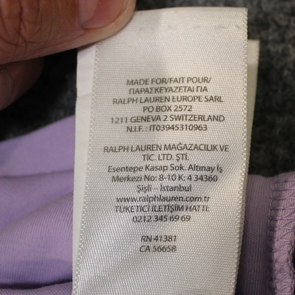 Polo Ralph Lauren Classic Fit Purple Polo‎ Shirt with Pony Logo